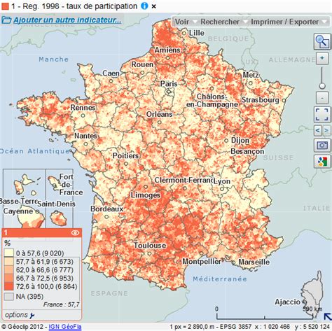 Elections régionales et départementales : Elections régionales 1998 - data.gouv.fr