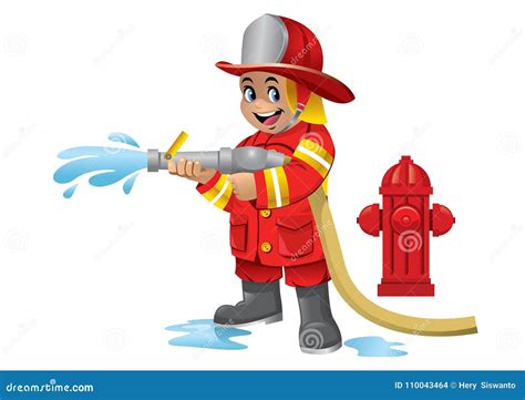 Kid Firefighter Stock Illustrations Kid Firefighter Stock Illustrations Vectors Clipart