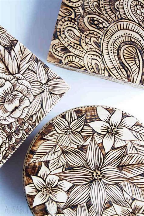 20 DIY Wood Burning Art Project Ideas & Tutorials - Noted List
