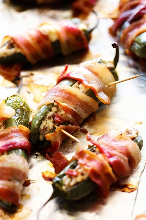 Creamy Bacon Sausage Jalapeño Poppers Chef In Training