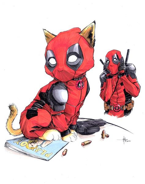 Draw anime faces & heads : Deadpool en fan art | Cult'n'Click