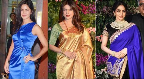 Priyanka Chopra Katrina Kaif Sridevi Fashion Hits And Misses Of The