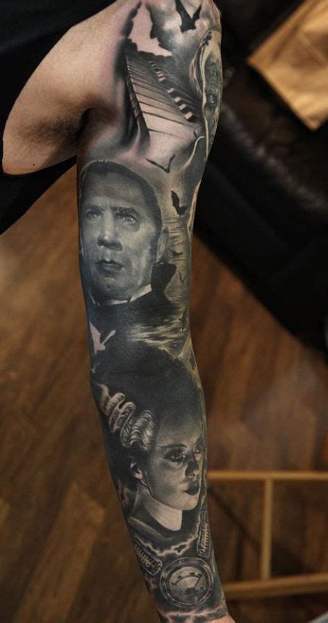 82 Best Tattoos By Famous Rich Pineda Doozy List Monster Tattoo