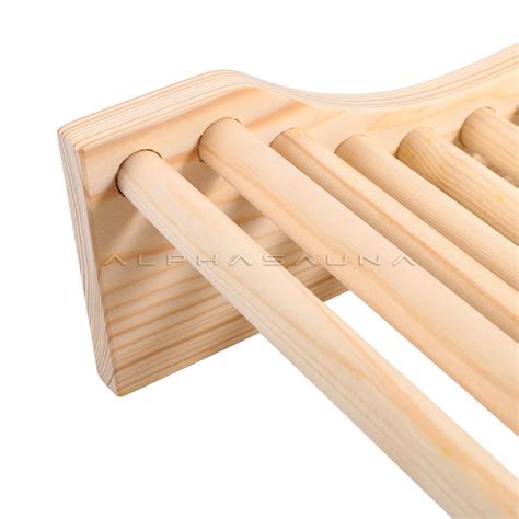 Alphasauna Sauna Room Accessories Curved Pillows Wooden Sticks Styles