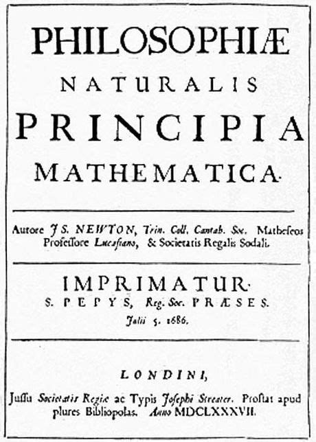 Princípios Matemáticos Da Filosofia Natural Wikipédia A Enciclopédia