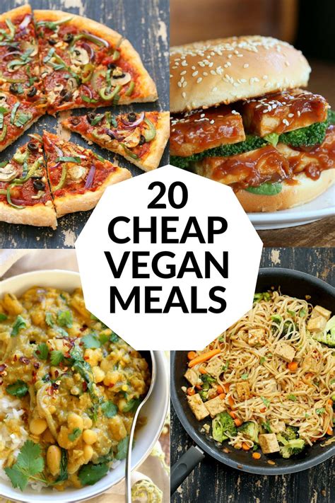 20 Cheap Vegan Meals Affordable And Easy Recipes For Vegan On A Budget