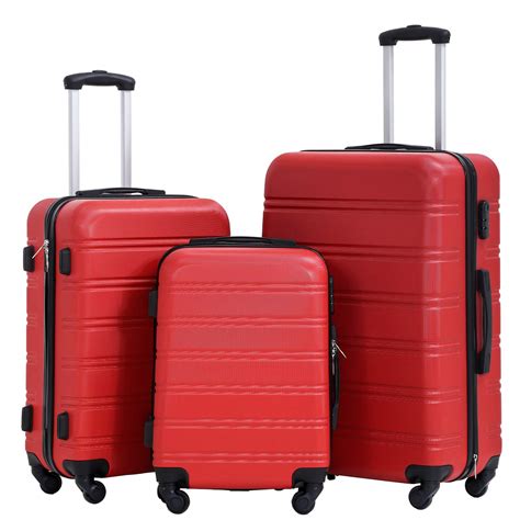 Hard Shell Luggage Sets With Spinner Wheels Piece Suitcase Luggage Set For Women Lightweight