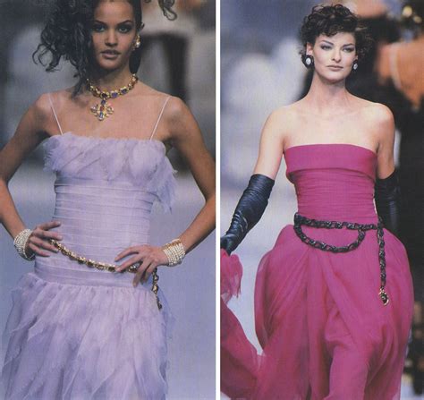 Vintage Von Werth Blog Chanel Haute Couture Springsummer 1992