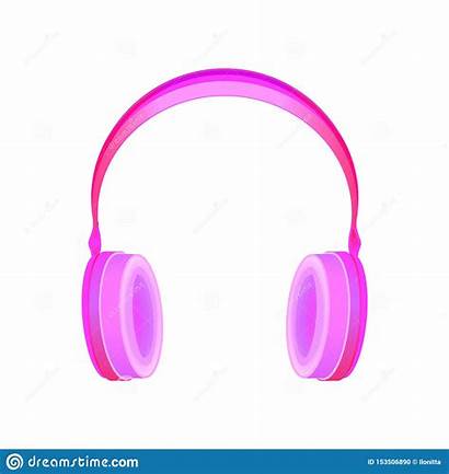 Headphones Object Realistic Hipster Electronics