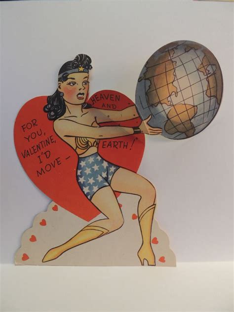 so much to love about this rare wonder woman valentine 130 from