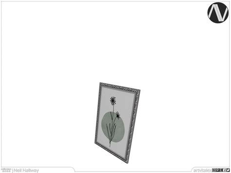 The Sims Resource Mid Century Modern Neil Painting Frame