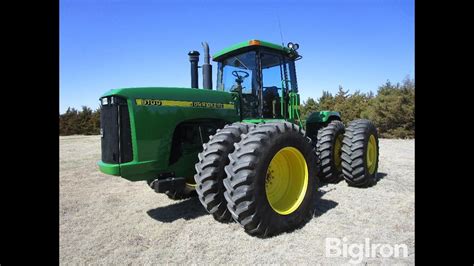 1998 John Deere 9100 Tractor With Only 699 Hours From Ks Sells