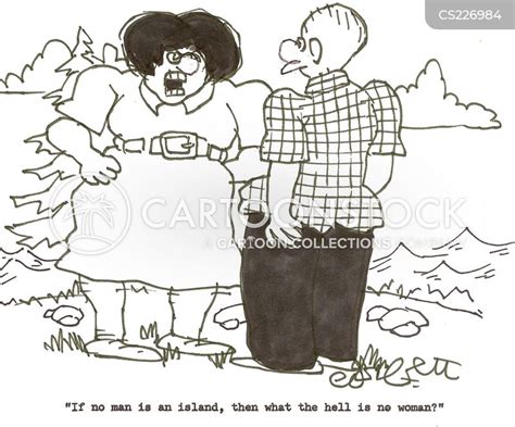 No Man Is An Island Cartoons And Comics Funny Pictures From Cartoonstock