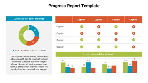 Progress Report Template Ppt Free Printable Templates