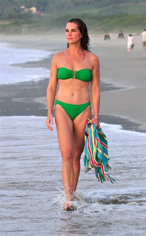 Brooke Shields From Hottest Celeb Bikini Bods Over 40 E News