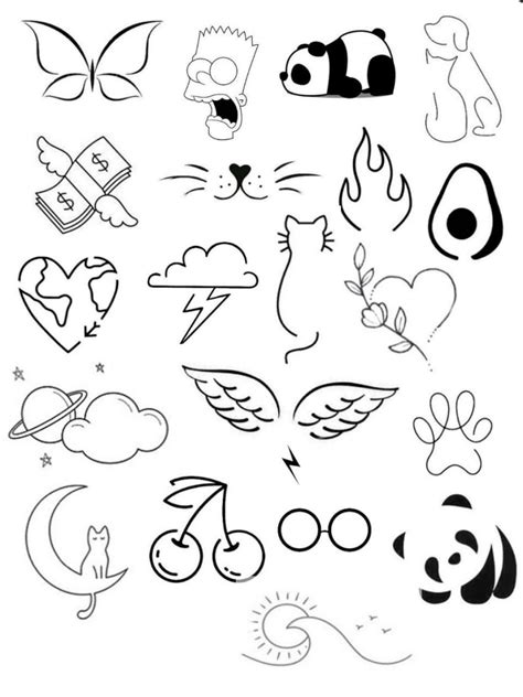 Pin By Black Hole Tattoo On Minimalistas Doodle Drawings Easy