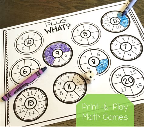 Based on the classic tv game show, this game will require your students to put on their thinking caps. Susan Jones Teaching: Print and Play Math Games!