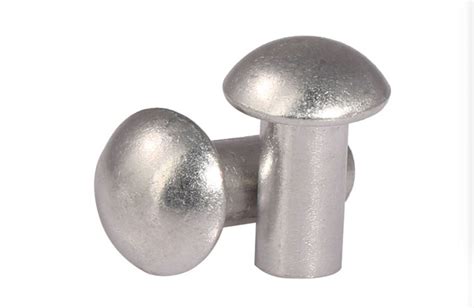 Stainless Steel Dome Head Solid Rivets M1 M30 Size With Din Iso Standard