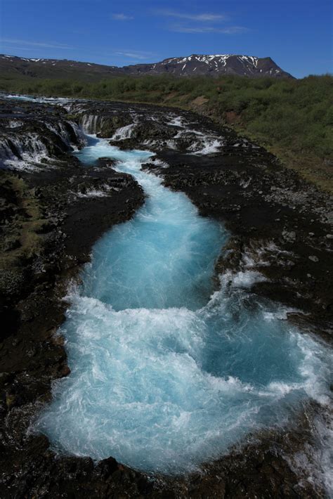 Brúarfoss Waterfall Golden Circle Iceland Gj Travel