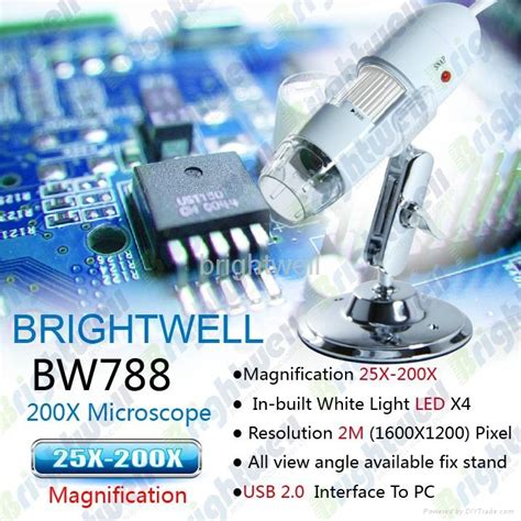 Established at the end of 2003. USB Handheld 200X digital microscope(BW788) - brightwell ...