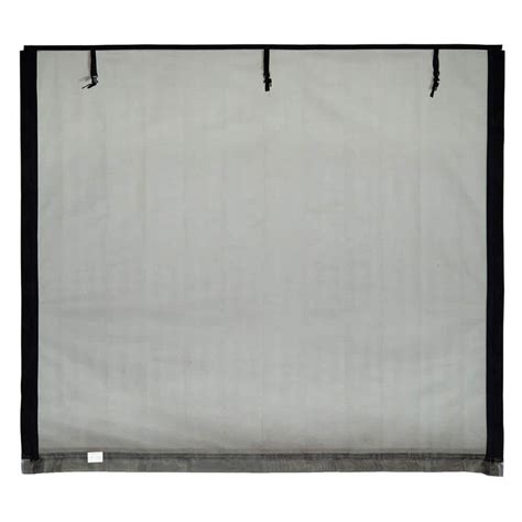 Fresh Air Screens 9 Ft X 7 Ft Roll Up Garage Door Screen With 2