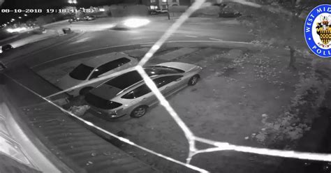 Harrowing Cctv Footage Of Hit And Run Victim Desperately Trying To Avoid Oncoming Car Mirror