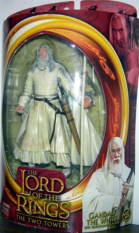 Gandalf White The Two Towers Action Figure Toy Biz