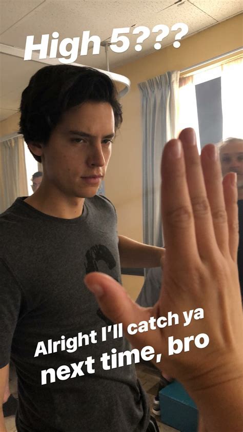 Bughead Cole Sprouse And Lili Reinhart Lilis Ig Story Bughead Colesprouse
