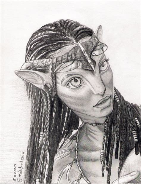 Resultado De Imagen Para Dibujo De Avatar Neytiri A Lapiz Arte De My Xxx Hot Girl