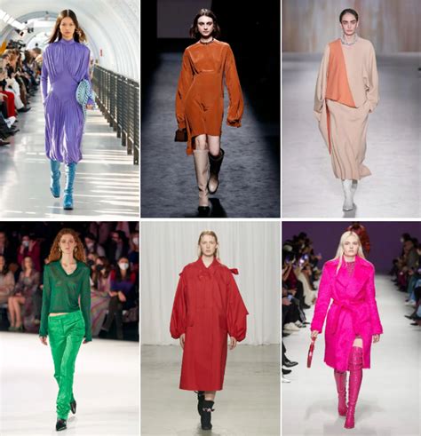 News London Fashion Week Color Trends For Fallwinter 20222023