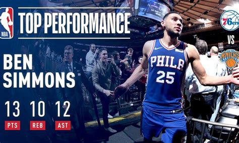 Ben Simmons Notches 8th Career Triple Double Crush That Sports