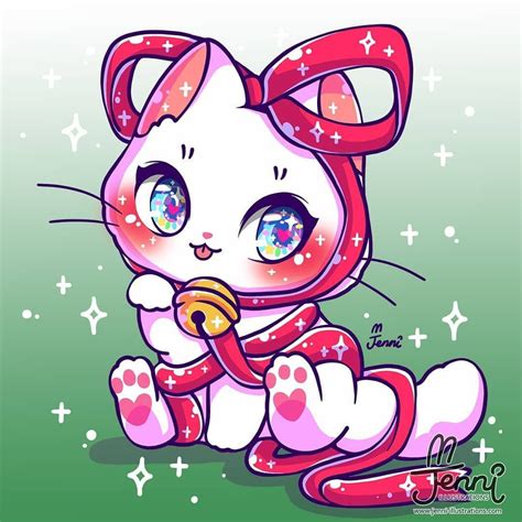 Pin By Star🍒 On Chibi Funtime ♞♡ Kitten Drawing Cute