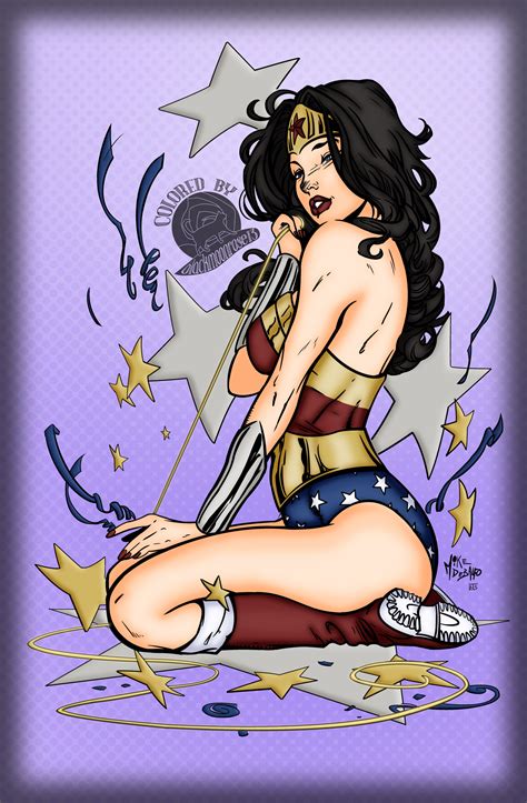 Cat Luniscia Wonder Woman Pinup