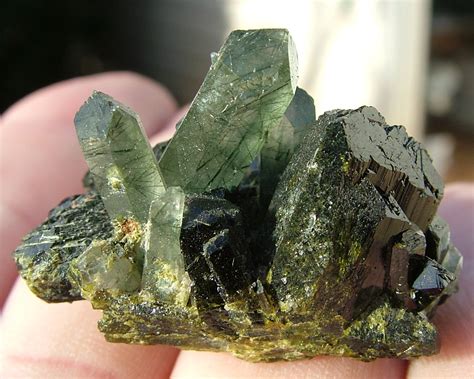 The crystals now consist of dee dee kenniebrew, who was there from the very first recording the biggest thrill came to the crystals when tv producer roger king asked them to perform at his. Epidote crystals from the Green Monster mine, Alaska