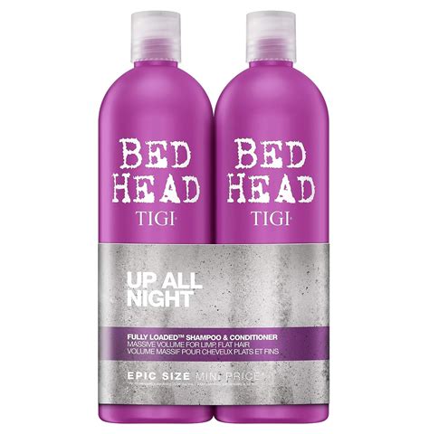 Bed Head By Tigi Fully Loaded Volume Shampoo And Conditioner Ml