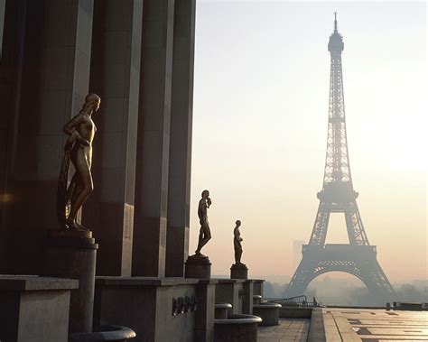Wallpaper Temple Sculpture Statue France Paris Eiffel Tower