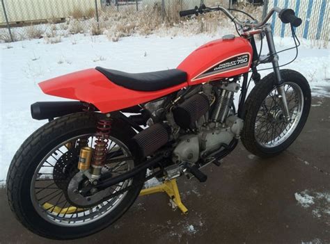 We offer the largest inventory of repairable salvage motorcycles. "Lightly Raced" - 1980 Harley Davidson XR750 | Bike-urious