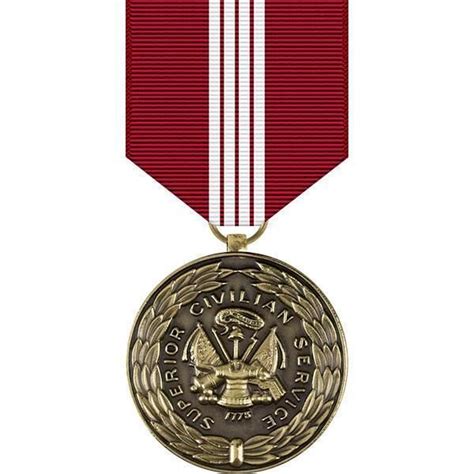 Army Superior Civilian Service Award Medal In 2021 Service Awards