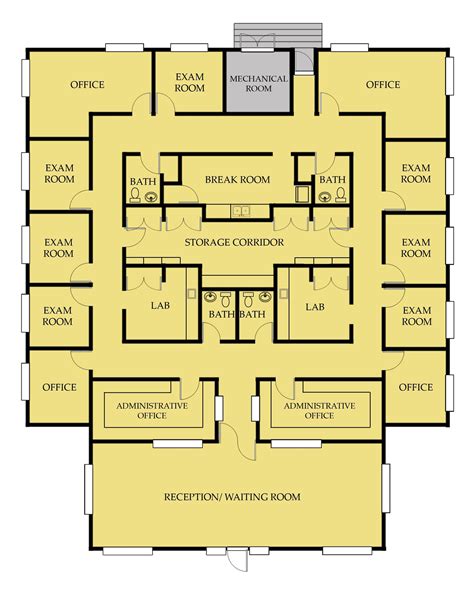 Best Layouts Of Medical Office Floor Plans Office Floor Plan Medical