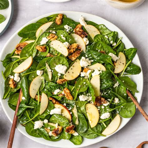 Apple Spinach Salad