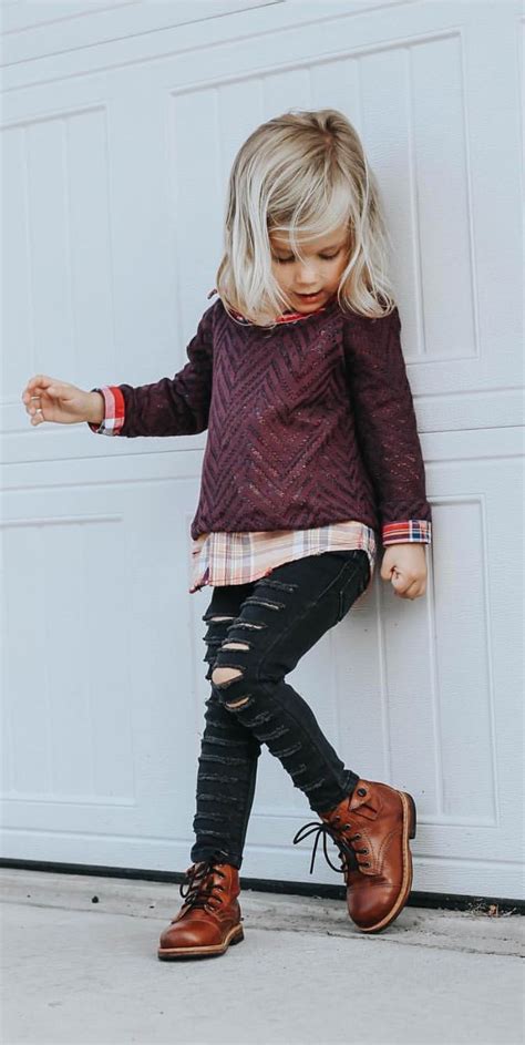 Pin By Britni Barry On Lil Ones Kids Fall Outfits Toddler Girl Fall