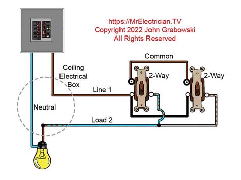 How To Wire A 2 Way Light Switch Uk Diagram Wiring Boards