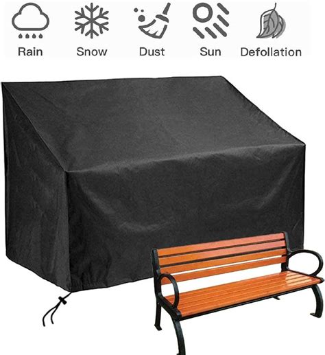 Outdoor Patio Bench Seat Cover Furniture Protective Covers Garden