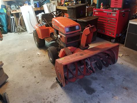 My 1975 Ariens S14 H Throwing Snow And Mowing Lawns For 44 Years On The
