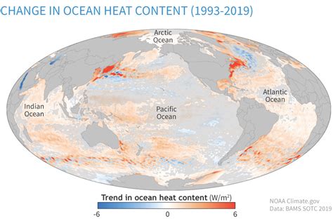 Climate Change Ocean Heat Content Noaa