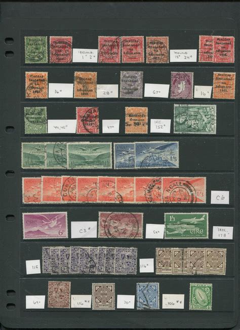 Lot Ireland Stamp Collection 4
