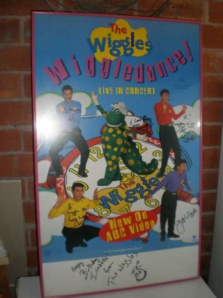 The wigglesare a famous children's band from australia that formed in the year 1991 when founder, anthony field, had the idea to make a children's album. Wiggledance!Poster.jpeg