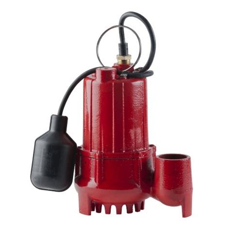 Red Lion Rl Sc T Hp Gph Sump Pump With Tethered Float Switch Cast Iron