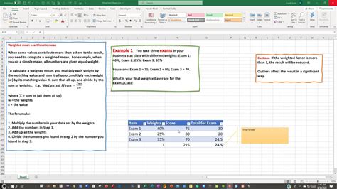 Well organized and easy to understand web building tutorials with lots of examples of how to use html, css, javascript in statistics, there are often three values that interests us to calculate the average value (mean) of a variable from the mtcars data set, find the sum of all values, and divide. Weighted Mean Image - YouTube
