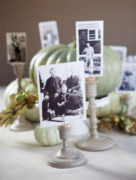 Photo Centerpieces Easy Table Centerpieces Using Pictures As